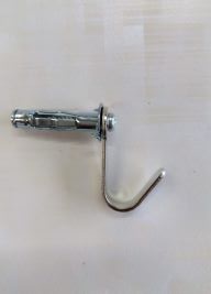 ボードアンカーと中空フック